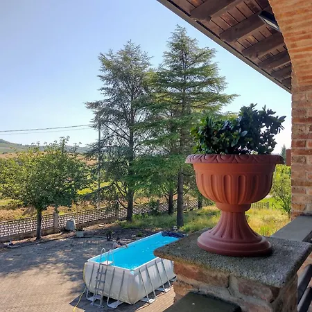 With Pool Monferrato Botto Living Lejlighed Odalengo Piccolo